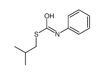 S-(2-methylpropyl) N-phenylcarbamothioate Structure