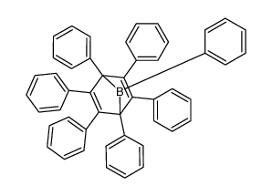 1,2,3,4,5,6,7-heptakis-phenyl-7-borabicyclo[2.2.1]hepta-2,5-diene结构式