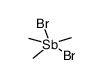 TRIMETHYLANTIMONY(V) BROMIDE structure