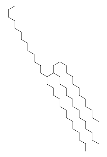 14,15-di(tridecyl)octacosane Structure