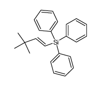 trans-Triphenylsilyl-3-dimethylbuten-1 Structure