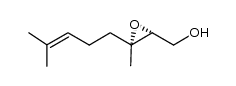 (2R,3R)-2,3-epoxygeraniol结构式