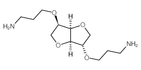 3-[[6-(3-aminopropoxy)-4,8-dioxabicyclo[3.3.0]oct-2-yl]oxy]propan-1-amine结构式