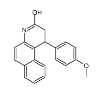 1-(4-methoxyphenyl)-2,4-dihydro-1H-benzo[f]quinolin-3-one结构式