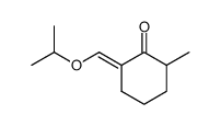 2-(isopropoxymethylene)-6-methylcyclohexanone Structure