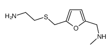 5-[[(2-Aminoethyl)thio]methyl]-N-methyl-2-furanmethanamine structure