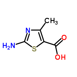 2-Amino-4-methyl-1,3-thiazole-5-carboxylic acid Structure