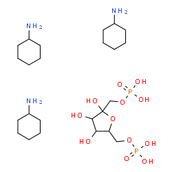 D-fructose 1,6-bis(dihydrogen phosphate), compound with cyclohexylamine (1:3) picture