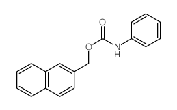 2-Naphthalenemethanol,2-(N-phenylcarbamate)结构式