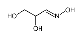 DL-glyceraldehyde oxime结构式