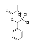 2,2,2-trichloro-1-phenylethyl isobutyrate Structure