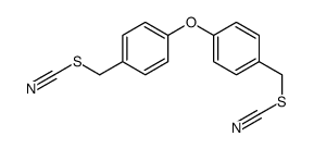 Bis(4-thiocyanatomethylphenyl) ether structure