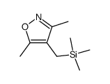 3,5-dimethyl-4-(trimethylsilylmethyl)isoxazole结构式