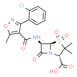 cloxacillin sulfone picture