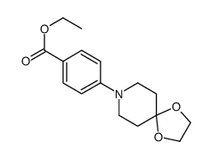 ethyl 4-(1,4-dioxa-8-azaspiro[4.5]decan-8-yl)benzoate Structure