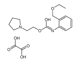 2-(1-Pyrrolidinyl)ethyl o-(ethoxymethyl)carbanilate oxalate (1:1) picture