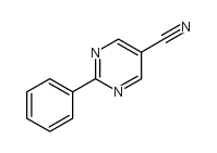 2-苯基-5-氰基嘧啶结构式