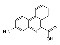 3-amino-phenanthridine-6-carboxylic acid Structure