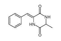 3-benzylidene-6-methyl-piperazine-2,5-dione结构式