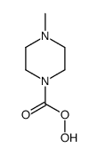 1-Piperazinecarboperoxoic acid,4-methyl-结构式