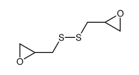 2-[(oxiran-2-ylmethyldisulfanyl)methyl]oxirane Structure