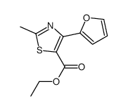 4-(2-FURANYL)-2-METHYL-5-THIAZOLECARBOXYLIC ACID ETHYL ESTER picture