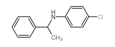 Benzenemethanamine, N-(4-chlorophenyl)-a-methyl-, (-)-结构式