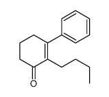 2-butyl-3-phenylcyclohex-2-en-1-one结构式