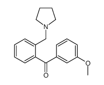 3'-METHOXY-2-PYRROLIDINOMETHYL BENZOPHENONE图片