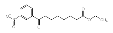 ethyl 8-(3-nitrophenyl)-8-oxooctanoate Structure