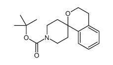 螺[异苯并二氢吡喃-1,4-哌啶]-1-羧酸叔丁酯结构式