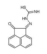 [(2-oxoacenaphthylen-1-ylidene)amino]thiourea Structure