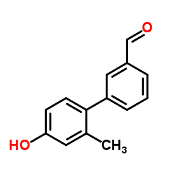 4'-Hydroxy-2'-methyl-3-biphenylcarbaldehyde图片