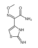 2-(2-amino-1,3-thiazol-4-yl)-2-methoxyiminoacetamide Structure