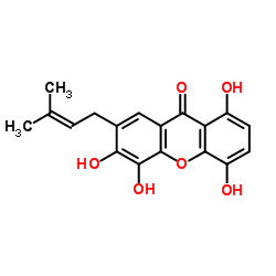 1,4,5,6-四羟基-7-苯基氧蒽酮结构式