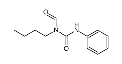 N-butyl-N-formyl-N'-phenyl-urea Structure