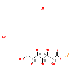 Alpha-D-葡庚糖酸钠盐结构式