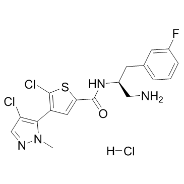 Afuresertib盐酸盐结构式