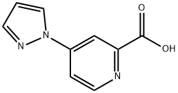 4-(1H-吡唑-1-基)吡啶-2-羧酸图片