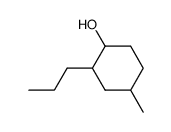 Opt.-inakt. 4-Hydroxy-1-methyl-3-propyl-cyclohexan Structure