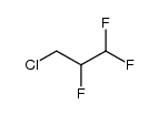 1,1,2-trifluoro-3-chloropropane Structure