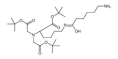 Aminocaproic Nitrilotriacetic Acid Tri-tert-butylester结构式