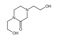 Piperazinone, 1,4-bis(2-hydroxyethyl)- (9CI) picture