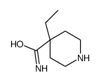 4-Ethyl-4-piperidinecarboxamide Structure