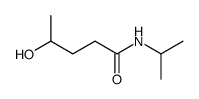 4-hydroxy-N-isopropylpentanamide Structure