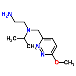 N-Isopropyl-N-[(6-methoxy-3-pyridazinyl)methyl]-1,2-ethanediamine Structure