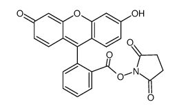 NHS-FLUORESCEIN structure