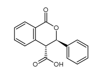 (3R,4R)-1-oxo-3-phenylisochroman-4-carboxylic acid结构式