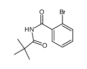 2-Brom-N-pivaloylbenzamid结构式