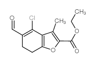 ethyl 4-chloro-5-formyl-3-methyl-6,7-dihydro-1-benzofuran-2-carboxylate图片